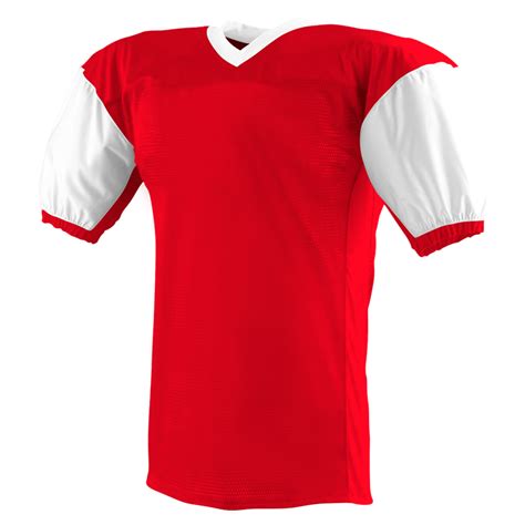 adult red zone football jersey