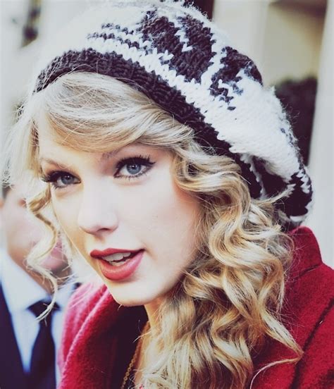 Beautiful Blonde Blue Eyes Hat Taylor Swift Image