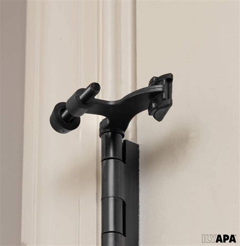pack hinge pin black door stops heavy duty adjustable door stopper