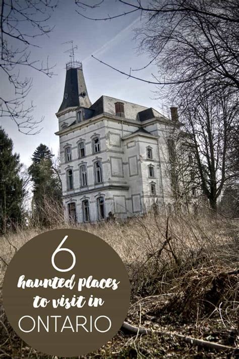 6 haunted places to visit in ontario simply stacie