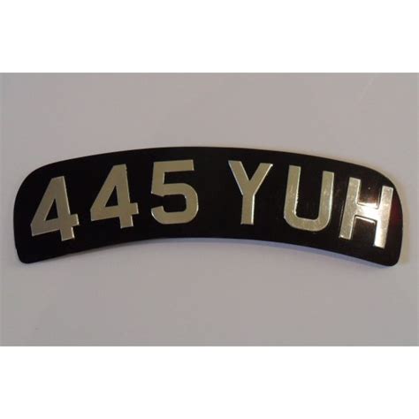 bsa front rear number plates classic bike parts cheshire