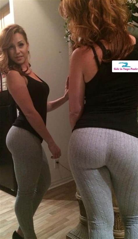 anonymous girl with a bubble booty in white yoga pants 3 photos hot girls in yoga pants