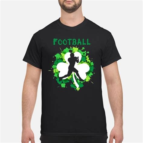 Football Shamrock Irish St Patty’s Day Sport Shirt For Football Lover