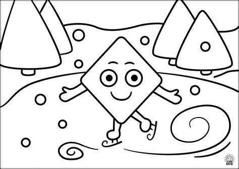 coloring pages  kids shapes amax kids