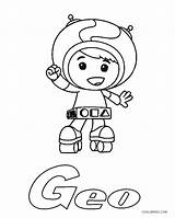 Umizoomi Team Coloring Pages sketch template