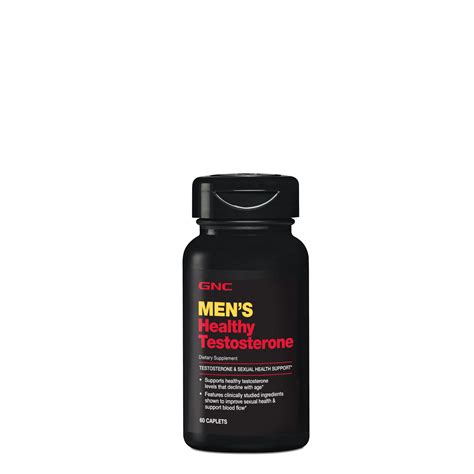 men s healthy testosterone gnc