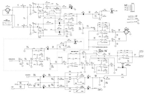 schematic diagrams phonic performer  active speaker circuit diagram