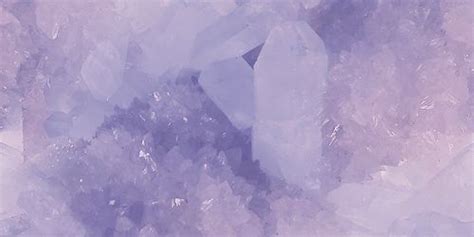 More Crystals Header Tumblr Purple Aesthetic Lilac Sky