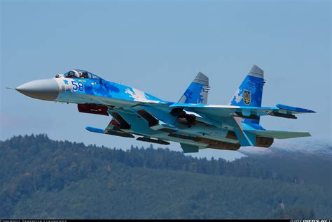 sukhoi su  ukraine air force aviation photo