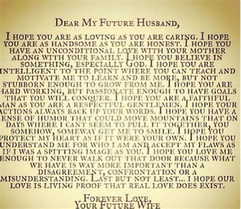 dear future husband the man god chose for the hero in my ♥ story