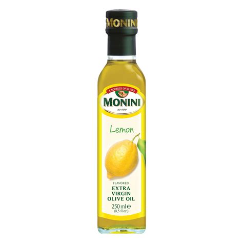 monini lemon flavored extra virgin olive oil  ml bottle nassau candy