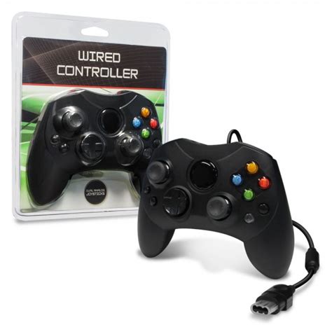 xbox wired controller black video game heaven