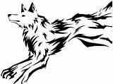 Tatoo Tribal Wolf Plr Articles Template Coloring sketch template