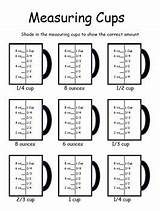 Measuring Cups Skills Life Math Measurement Liquid Worksheets Worksheet Teaching Empowered Them Printable Activities Lessons Chart Kids Cooking Conversion Using sketch template
