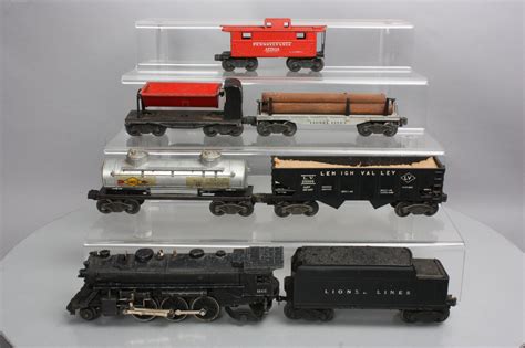 lionel  steam locotender  freight cars ebay