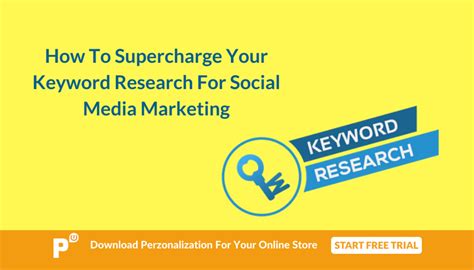 supercharge  keyword research  social media marketing