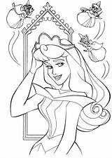 Coloring Pages Aurora Princess Disney Print Kids Colouring Fairy Cinderella Sheets Choose Popular Sleeping Beauty Prince Board Coloringhome Coloringtop sketch template