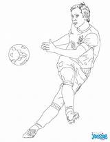 Coloring Soccer Ronaldo Griezmann Foot Colorear Joueur Players Lampard Antoine Coloriages Joueurs Hellokids Neymar Drucken Bale Gareth Impressionnant Sketch Fussball sketch template