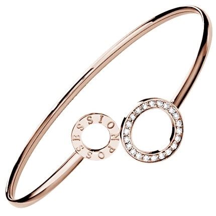 piaget posession pink gold  diamond bracelet jewelry bracelets