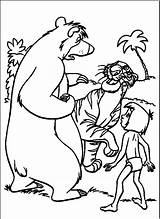 Coloring Pages Jungle Book Khan Shere Cartoon Kids Disney Adult sketch template