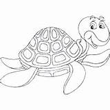 Turtle Coloring Waving Sea Surfnetkids Pages sketch template