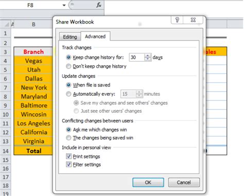 share excel workbook  multiple users  unshare excel files excelchat excelchat