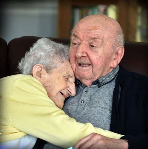 98 year old mother joins her 80 year old son in care home to look after
