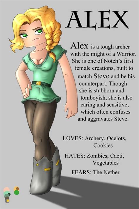 Minecraft Alex Fan Art Minecraft Alex By Carify