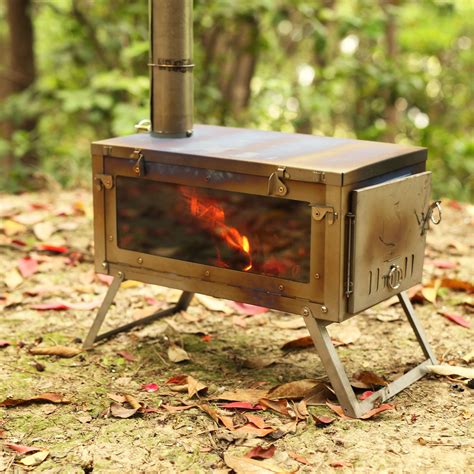 pomoly hot tent wood stovetitanium wood stove tent stove cold weather camping