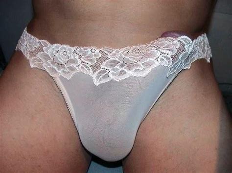 5 porn pic from panties cock crossdresser bulge silk satin sex image gallery