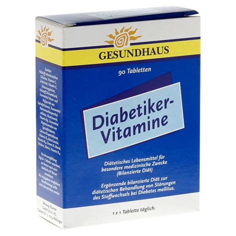 diabetiker vitamine tabletten  stueck  bestellen medpex
