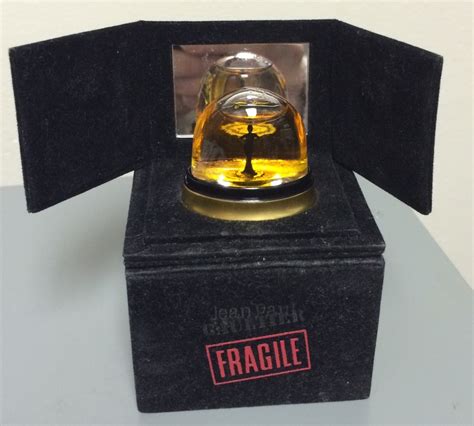 fragile jean paul gaultier mini eau de perfume snowglobe collectors world