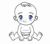 Baby Drawing Draw Drawings Clipart Outline Cartoon Easy Line Sketch Infant Step Transparent Paintingvalley Steps sketch template