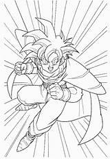 Gohan Colorir Dbz Goku Dragon Desenhos Ssj2 Coloringhome Saiyan Ssj4 Episodios sketch template