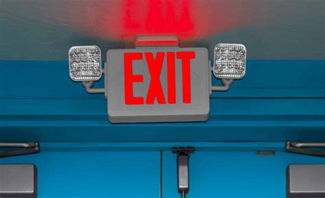 emergency exit lighting installation  repair services fire systems