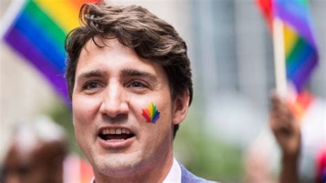 why does justin trudeau march in gay pride parades