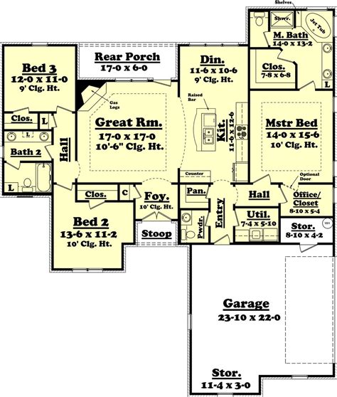 traditional style house plan  beds  baths  sqft plan   dreamhomesourcecom