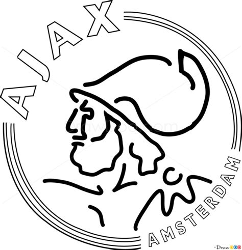 draw ajax football logos