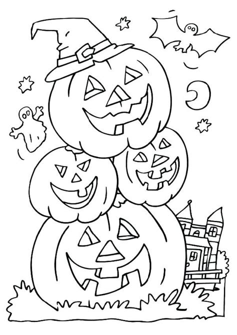 october coloring pages  coloring pages  kids pumpkin