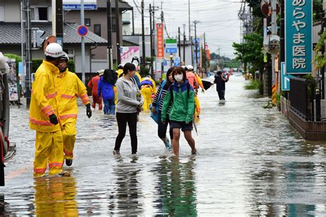 massive flooding as tropical storm etau tears through japan nbc news