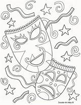 Mardi Alley Beads sketch template