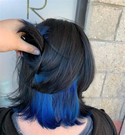 top  image black  blue hair thptnganamsteduvn