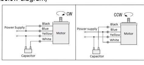 pole single phase ac motor wiring electric motors generators engineering eng tips