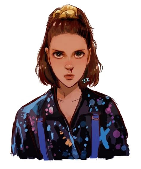 Eleven Stranger Things Characters Cartoon