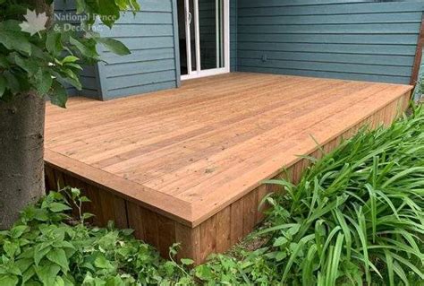 National Fence And Deck Pressure Treated Decks Builder