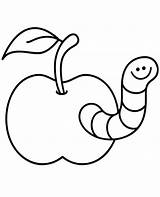 Worm Worms Preschool sketch template