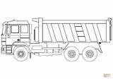 Lastwagen Ausmalbild Muldenkipper Colorear Remorque Lkw Garbage Dump Mezzo Thw Malvorlage Disegno Mit Stampare Zeichnen Scania Laster sketch template