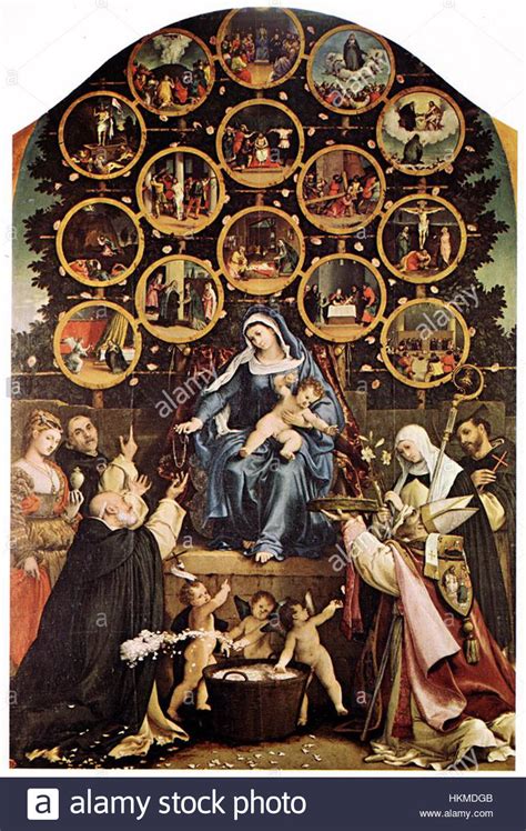 The Madonna Rosary Oil Fotos Und Bildmaterial In Hoher Auflösung Alamy