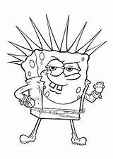 Spongebob Coloring Squarepants Color Draw Easy Print Sheets Crying Depressed Two Step sketch template