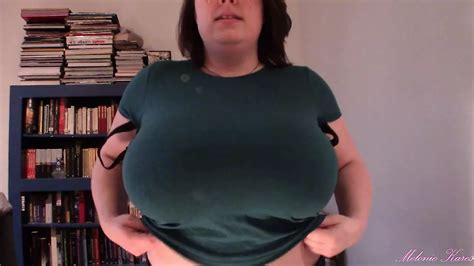 huge boobs tit drop blue shirt xhamster
